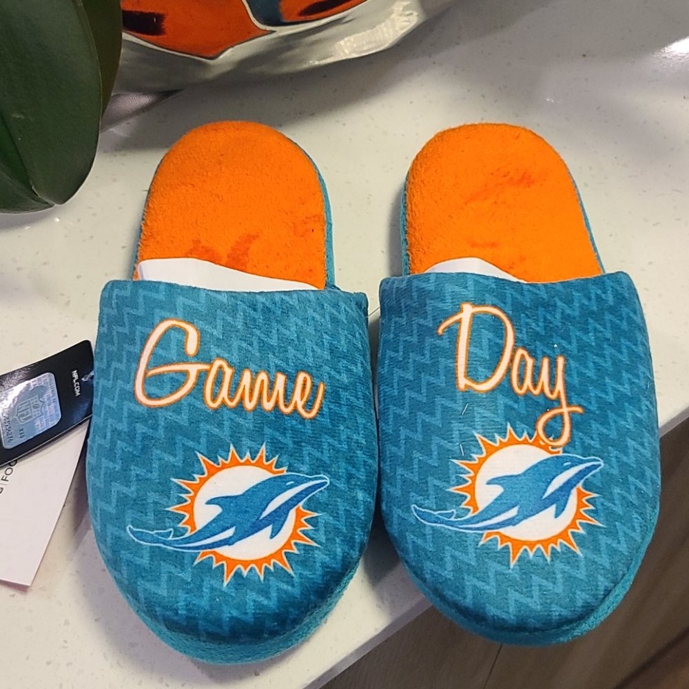 Miami Dolphins NFL Slippers